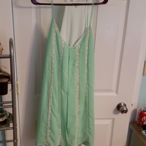 XL mint green Charlotte Russe dress